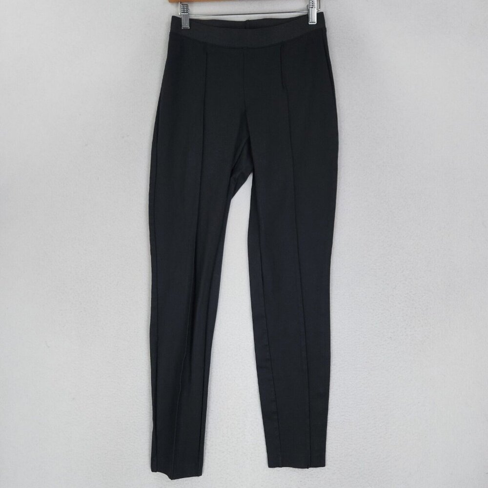 Banana Republic Pants Womens 4 Black Pull On Skinny Leg Ponte Mid Rise Casual